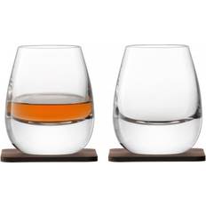Glass Whisky Glasses LSA International Curved Whisky Glass 25cl 2pcs