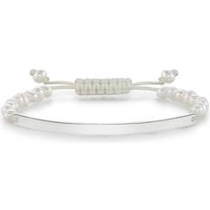Thomas Sabo Love Bridge Bracelet - Silver/White/Pearls