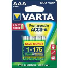 Varta AAA Rechargable Accu 800mAh 4-pack