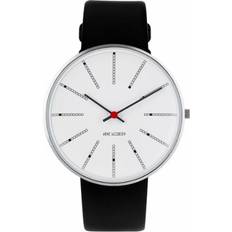 Arne Jacobsen Leather - Men Wrist Watches Arne Jacobsen Bankers Bankers (53102-2001)