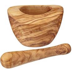 Wood Presses & Mashers KitchenCraft World of Flavours Pestles & Morters