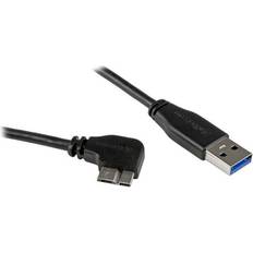 StarTech Slim USB A - USB Micro-B (angled) 3.0 2m