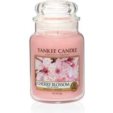 Pink Scented Candles Yankee Candle Cherry Blossom Large Pink Scented Candle 623g