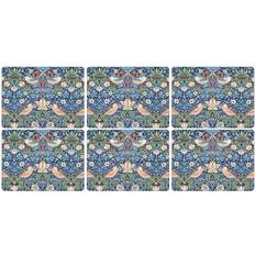 Pimpernel Strawberry Thief Place Mat Red, Blue (30.5x23cm)