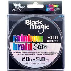 Black Magic Rainbow Braid Elite 0.19mm 300m