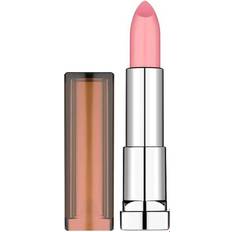 Cream Lipsticks Maybelline Color Sensational Blushed Nudes Lipstick #107 Fairly Bare