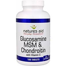 MSM Supplements Natures Aid Glucosamine MSM & Chondroitin 180 pcs
