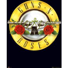 Silver Posters GB Eye Guns N Roses Logo Maxi Poster 61x91.5cm