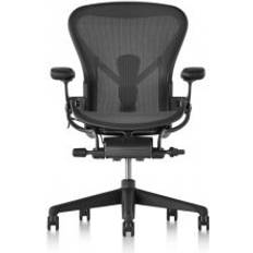 Grey Office Chairs Herman Miller Aeron Remastered Small Office Chair 97.8cm