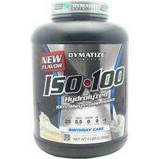 Soya Proteins Protein Powders Dymatize ISO100 Birthday Cake 1.3kg