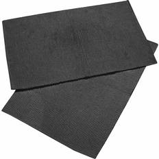 Black Cloths & Tissues Homescapes KT1195 Place Mat Black (45x30cm)