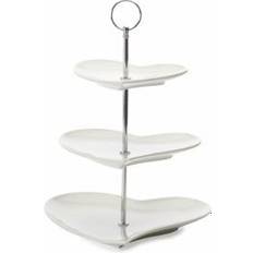 Microwave Safe Cake Stands Maxwell & Williams Basics Heart 3 Tier Cake Stand
