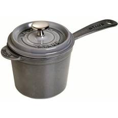Staub Sauce Pans Staub Cast Iron High with lid 2.8 L 18 cm