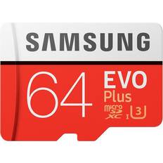 Samsung 64 GB Memory Cards Samsung EVO Plus MicroSDXC UHS-I U3 64GB