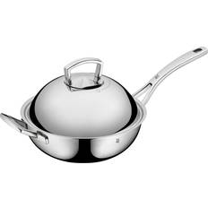 WMF Wok Pans WMF Stainless Steel with lid 28 cm