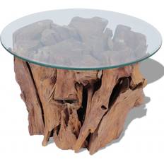 VidaXL Coffee Tables vidaXL Driftwood Coffee Table 60cm
