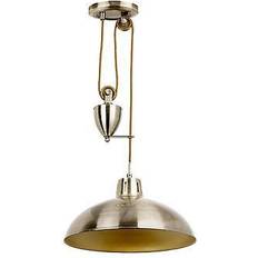 Endon Lighting Polka Rise and Fall Pendant Lamp 37cm