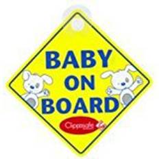 Child Car Seats Accessories Clippasafe Baby on Board Sign