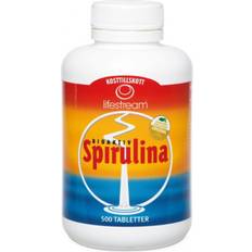 K Vitamins Supplements Lifestream Bioaktiv Spirulina 500 pcs