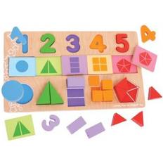 Shape Sorters Bigjigs My First Fractions Puzzle