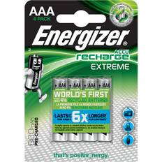Energizer Batteries & Chargers Energizer AAA Accu Recharge Extreme 4-pack