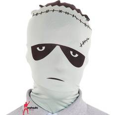 White Morph Masks Fancy Dress Morphsuit Classic Frankenstein Morphmask