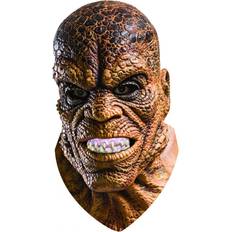Brown Facemasks Fancy Dress Rubies Deluxe Adult Killer Croc Overhead Latex Mask