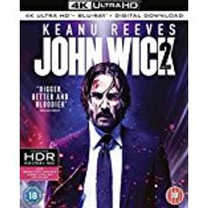 4K Blu-ray on sale John Wick: Chapter 2 [4k Ultra HD + Blu-ray + Digital Download] [2017] [Region Free]