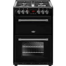 Gas cooker with fan oven Belling Farmhouse 60DF Black