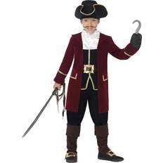 Pirates Fancy Dresses Fancy Dress Smiffys Deluxe Pirate Captain Costume