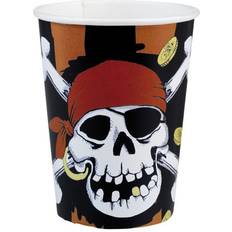 Amscan Jolly Roger Paper Cup 8-pack