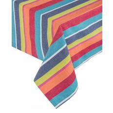 Stripes Cloths & Tissues Homescapes KT1132 Tablecloth Multicolour (137x137cm)