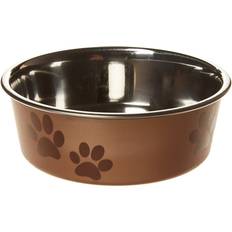 Trixie Stainless Steel Bowl With Plastic Coating 0.3l