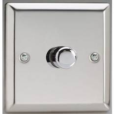 Silver Electrical Outlets & Switches Varilight V-Pro JCP401