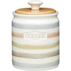 Non-Stick Kitchen Storage KitchenCraft Classic Collection Striped Coffee Jar 0.8L