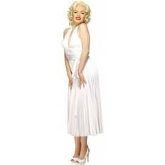 Smiffys Marilyn Monroe Halterneck Dress White