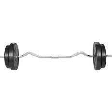 5 kg Barbell Sets vidaXL Curl Bar With Weights 30 kg