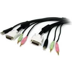 StarTech DVI/USB A/2x3.5mm-DVI/USB B/2x3.5mm 1.8m