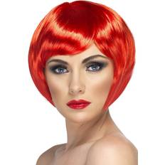Red Wigs Smiffys Babe Wig Red