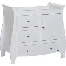 White Changing Drawers Tutti Bambini Lucas Chest Changer
