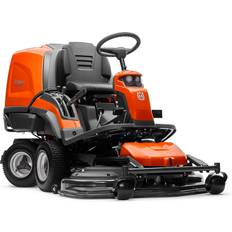 Four-Wheel Drive Front Mowers Husqvarna RC 320Ts AWD With Cutter Deck