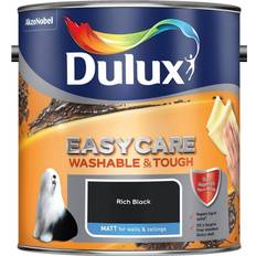 Dulux Black - Wall Paints Dulux Easycare Ceiling Paint, Wall Paint Black 2.5L