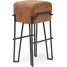 Puik Chairs Puik Bokk Leather Bar Stool 75cm