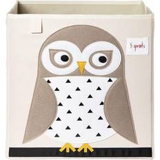 Grey Storage Baskets Kid's Room 3 Sprouts Storage Box Owl