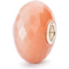 Pink Charms & Pendants Trollbeads Feldspar Bead Charm - Silver/Moonstone