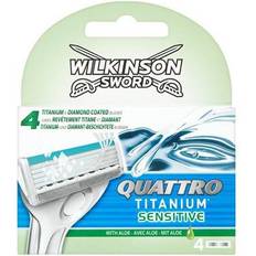 Wilkinson Sword Razor Blades Wilkinson Sword Quattro Titanium Sensitive 4-pack