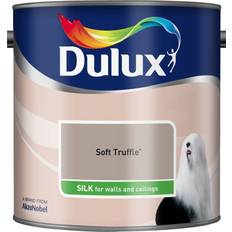Dulux Wall Paints Dulux Silk Ceiling Paint, Wall Paint Soft Truffle 2.5L