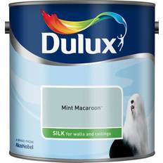 Dulux Green Paint Dulux Silk Ceiling Paint, Wall Paint Mint Macroon 2.5L