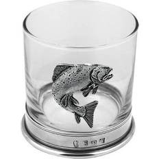 English Pewter Trout Tumbler 32.5cl