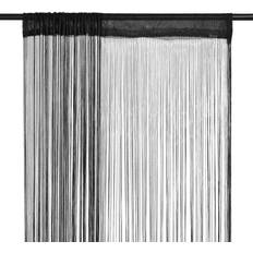 Stripes Curtains vidaXL Thread 140x250cm